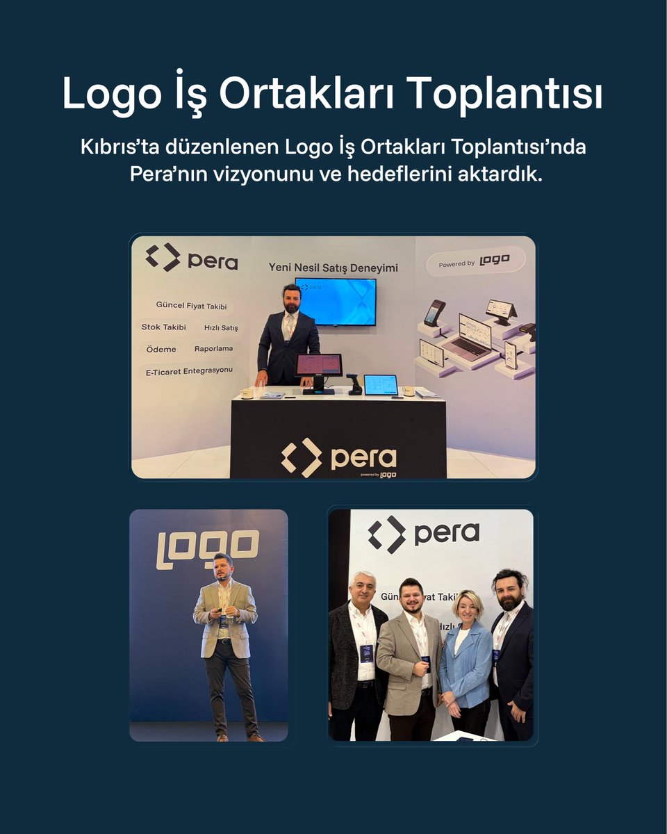 logoperacom's tweet photo. Şubat ayında Pera için önemli bir eşiği geride bıraktık. Logo iş ortaklarımızla bir araya gelerek vizyonumuzu paylaştık, basın toplantımızı gerçekleştirdik ve lansmanımızla Pera’yı resmen sahneye taşıdık. Aynı dönemde web sitemizi yayına aldık ve ilk müşterilerimizi kazanmaya başladık. Pera artık sadece anlatılan bir fikir değil; aktif, büyüyen ve perakende için değer üreten bir uygulama.

#pera #logopera