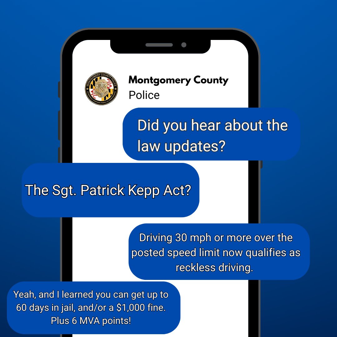 Montgomery County Department of Police tweet media