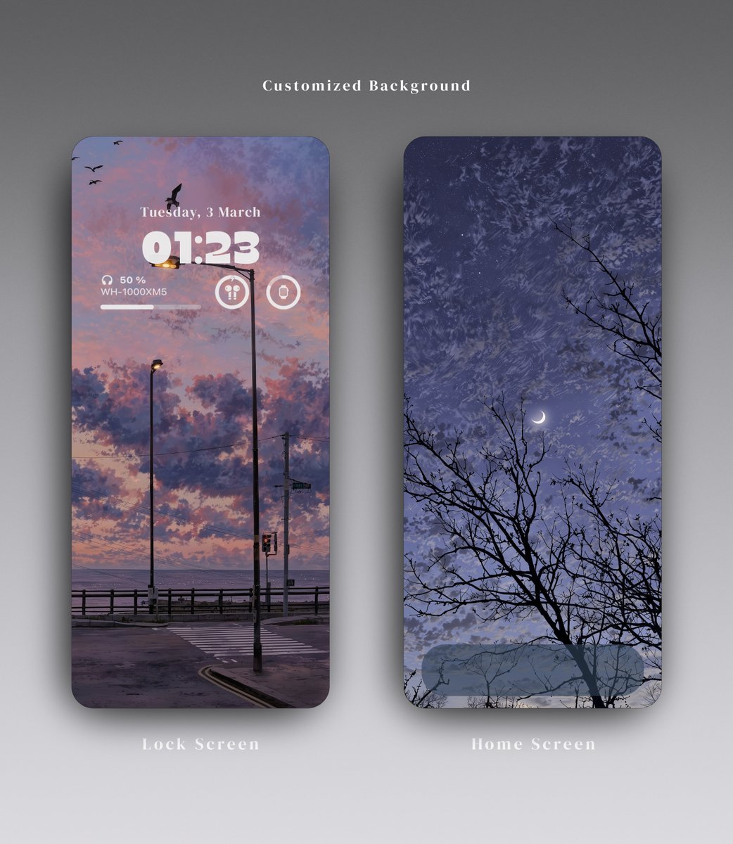 Nythis110929's tweet photo. “Lock &amp; Homescreen background” 🌙 https://t.co/k63LPsFkfB