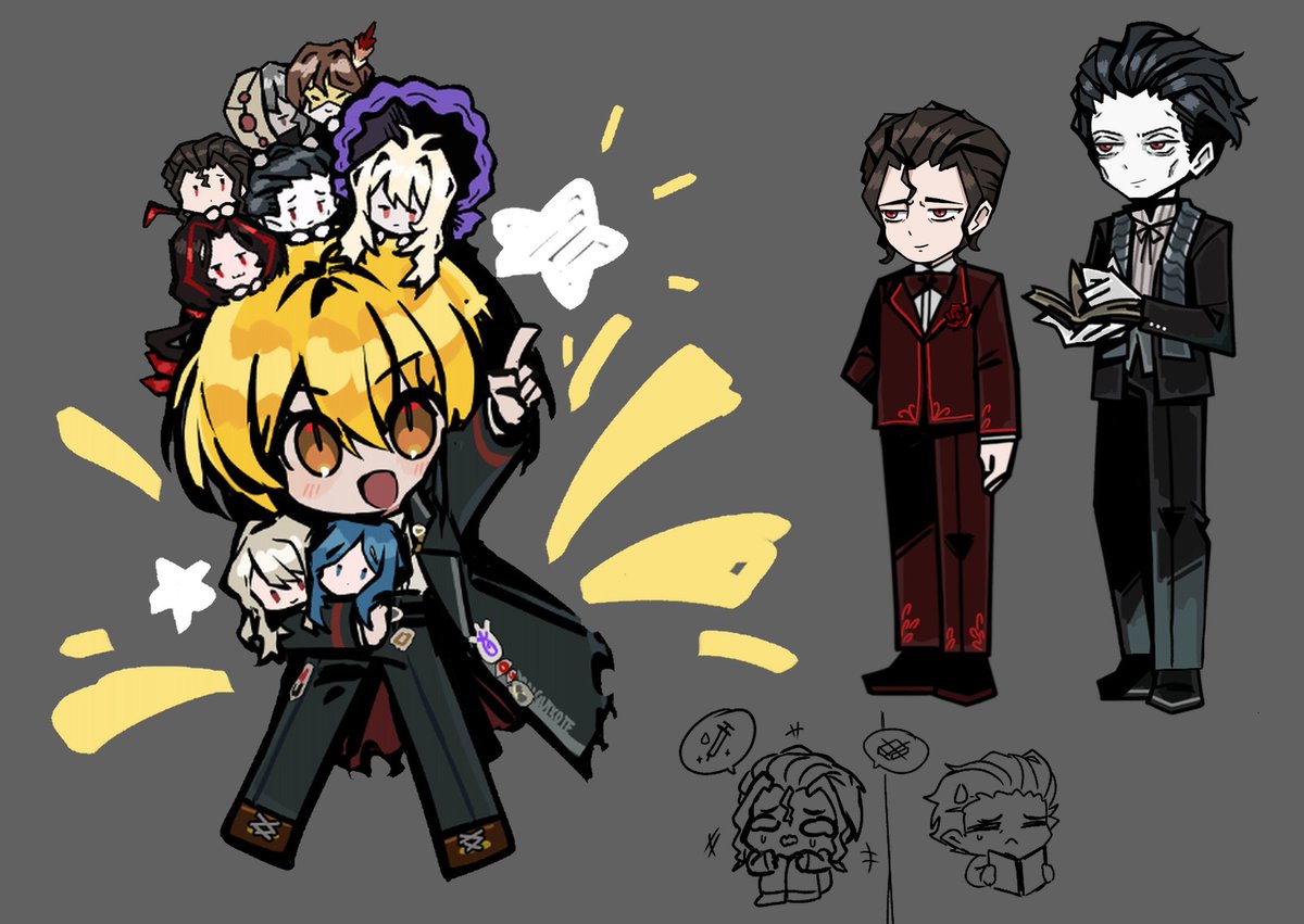 I mean I did make a Lorenzo design ages ago so he should be there as ...