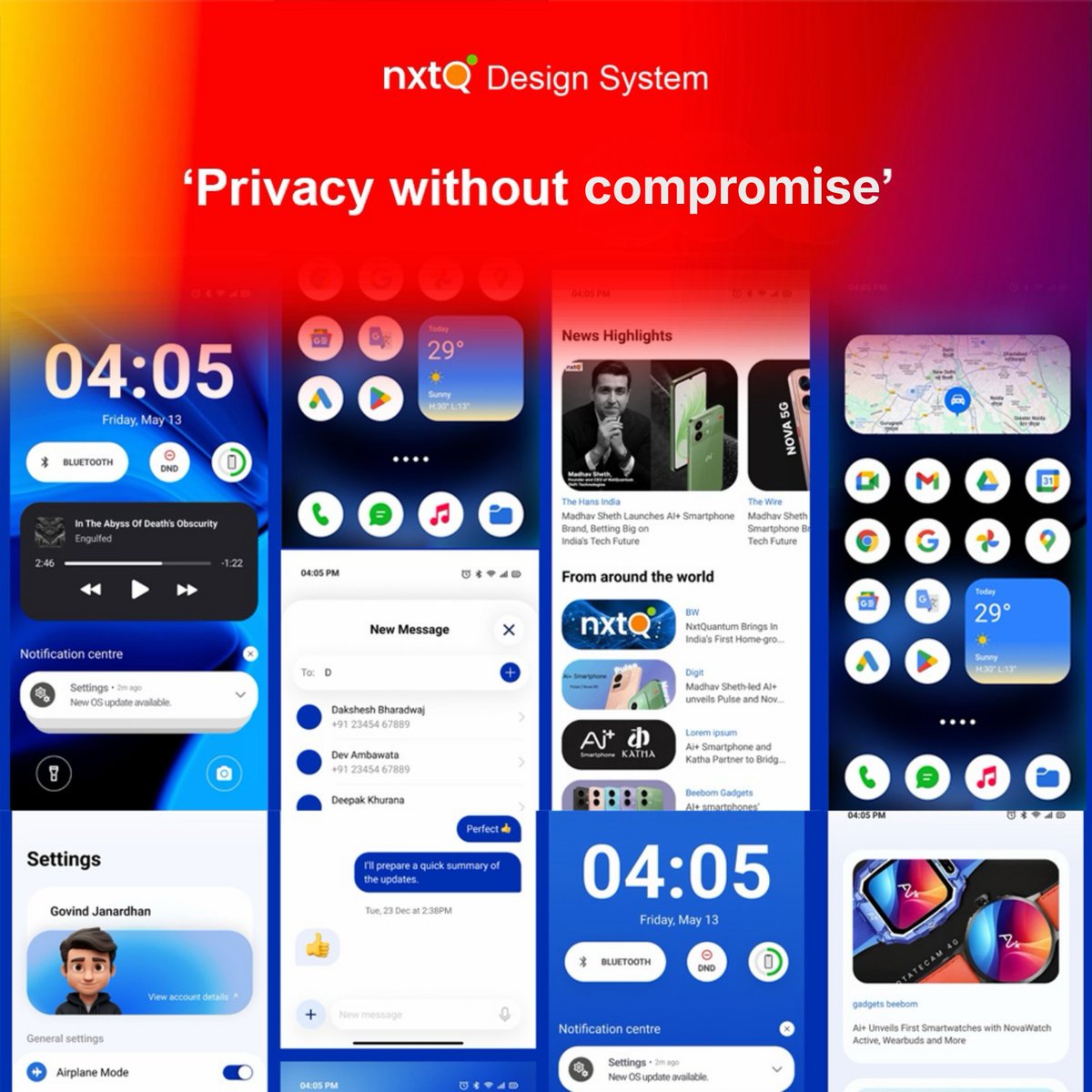 NxtQuantum OS tweet media