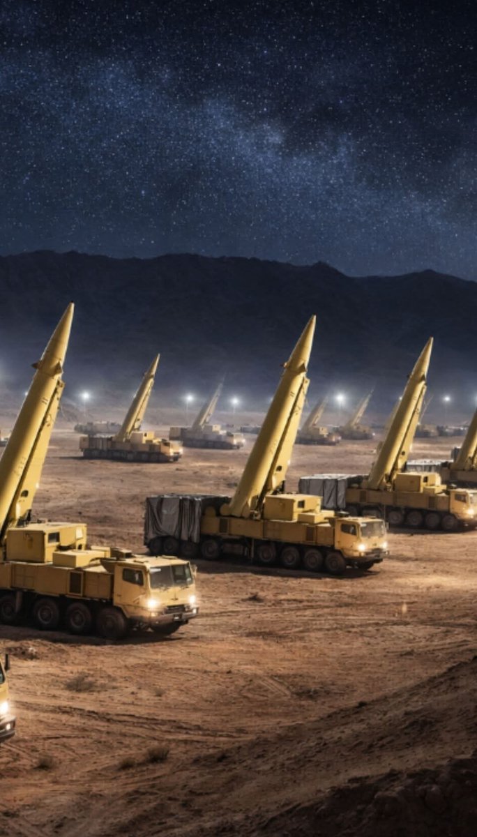 BREAKING🇮🇷

Two thousand missiles are ready🔥

And the targets are locked on Israel,You will say what happened tonight 🚫
Say Inshallah🤲✨
#IranIsraelWar
#Khamenei #صوت_الانفجار #عاجل_الان #خامنئي #عاجل_الان
