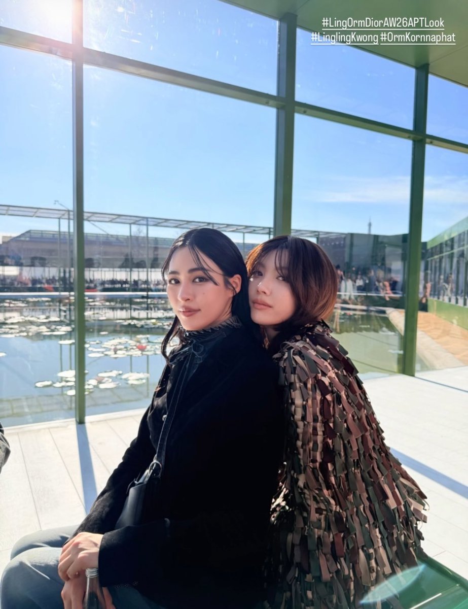 Minebaejuu's tweet photo. Dior หวานเจี๊ยบเลยพี่

LINGORM BA DIOR AT PFW26 #LingOrmDiorAW26 #Dior #DiorAW26 #PFW https://t.co/1RgnKN13Lo