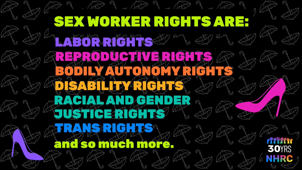 HarmReduction's tweet photo. 🧵Everyone has a human right to safety, & #WorkShouldBeSafe — full stop. On #InternationalSexWorkerRightsDay & every day, we're reminded that the criminalization of sex work allows a culture of violence, harassment, lack of #WorkerProtections, & disregard of human rights to... https://t.co/LjeFQNBC9D