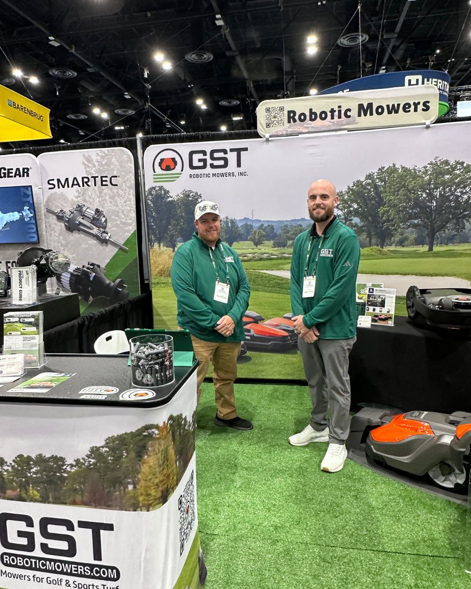 Robotic_Mowers's tweet photo. Our turf specialists love sharing their knowledge. See how GST robotic mowers can transform your fields with precision and efficiency.

Schedule your free demo today!

#RoboticMower #SportsTurf #GolfCourseLife #FlawlessGreens #SmartGroundskeeping #AutomatedMowing #PrecisionTurf https://t.co/gRCKj2JbwI