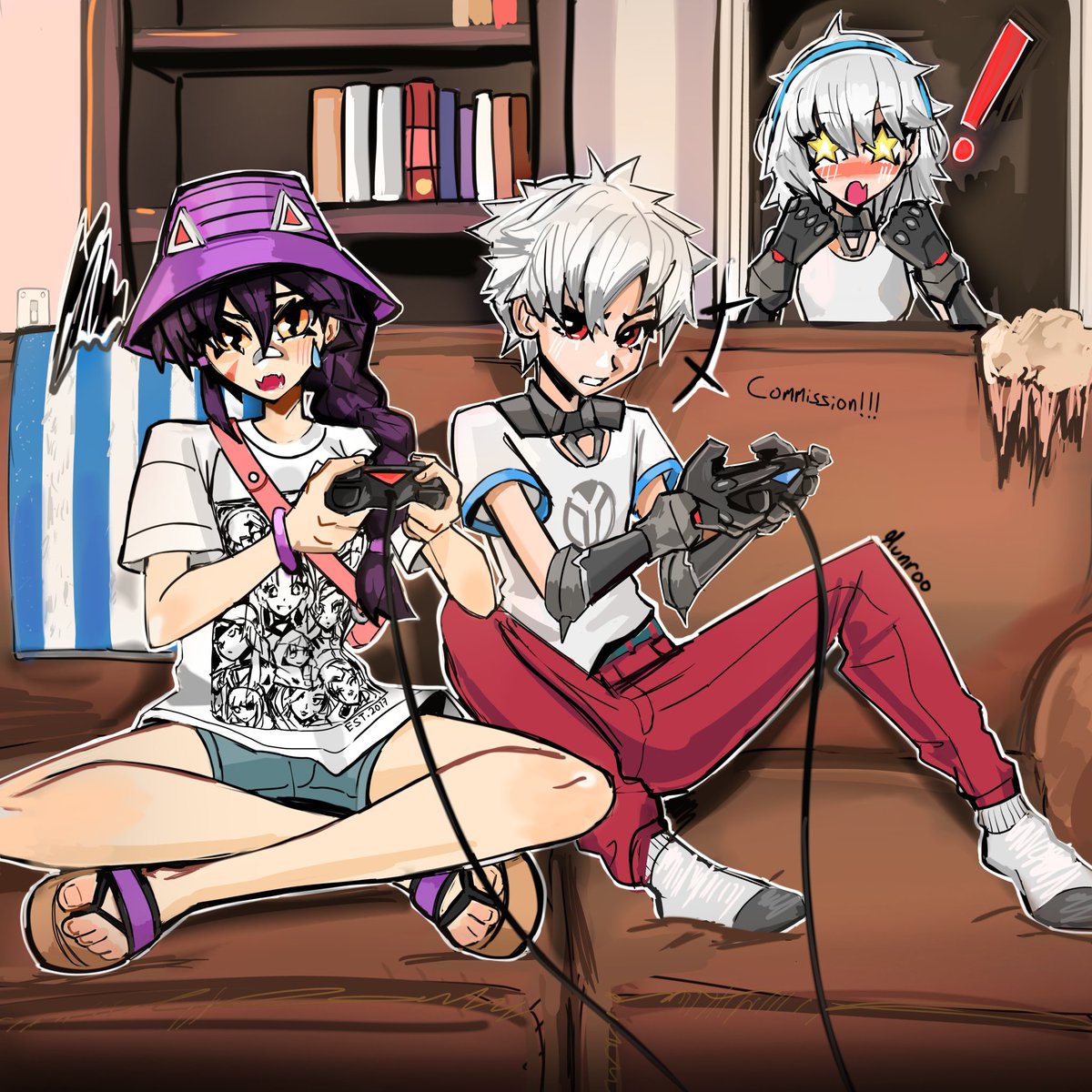 "Looks like we got some competition! 💯" Commission for <a href="/conangel1073/">Jacob</a> 🫶❤️ Thanks so much for choosing me! #fortnite #fortniteart