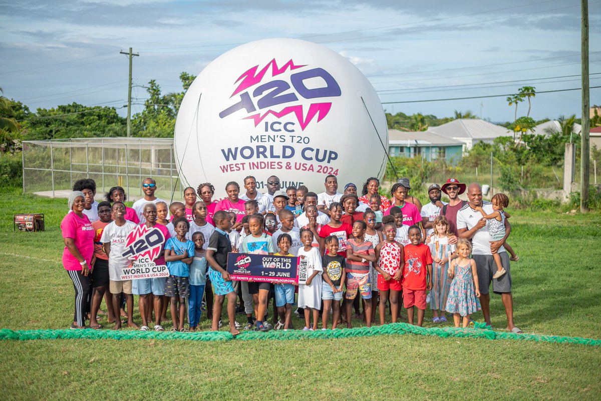 MarketinMachine's tweet photo. If you saw that giant T20 ball rolling around the island, you witnessed a little piece of what we love to do. Proud to have helped bring the ICC Men’s T20 World Cup activation to life, creating a global moment with a local touch. 🏏

#ICCT20 #BrandActivation #TheMarketingMachine https://t.co/Mh0CM4G4w3