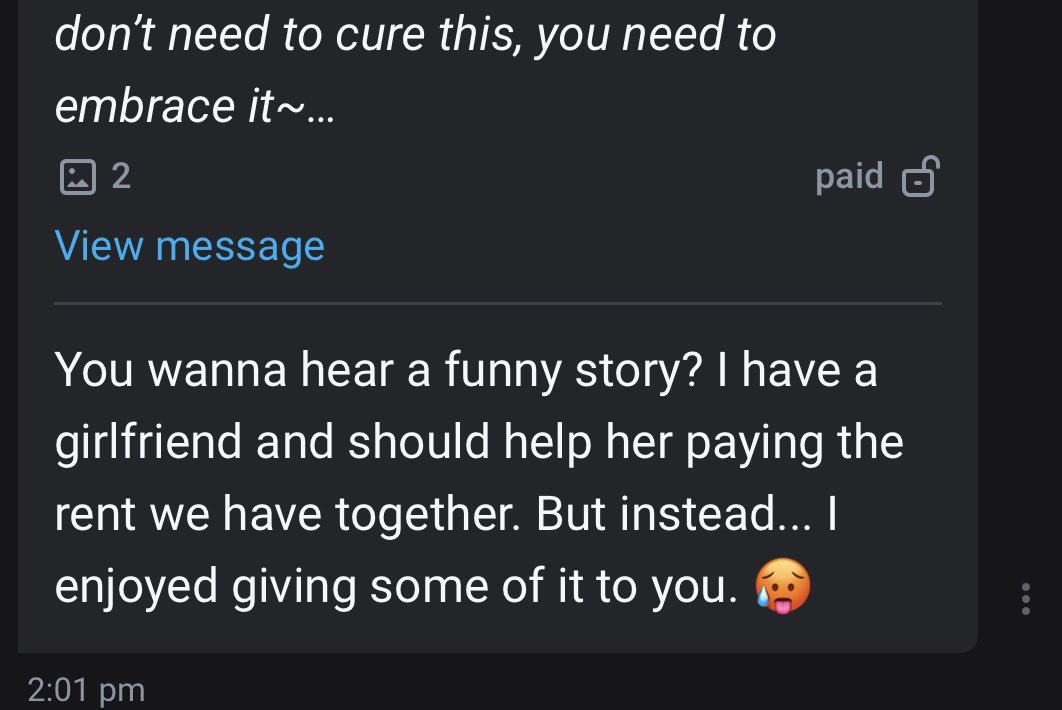 you don’t need that rent money puppy~ mommy is keeping you all locked ...