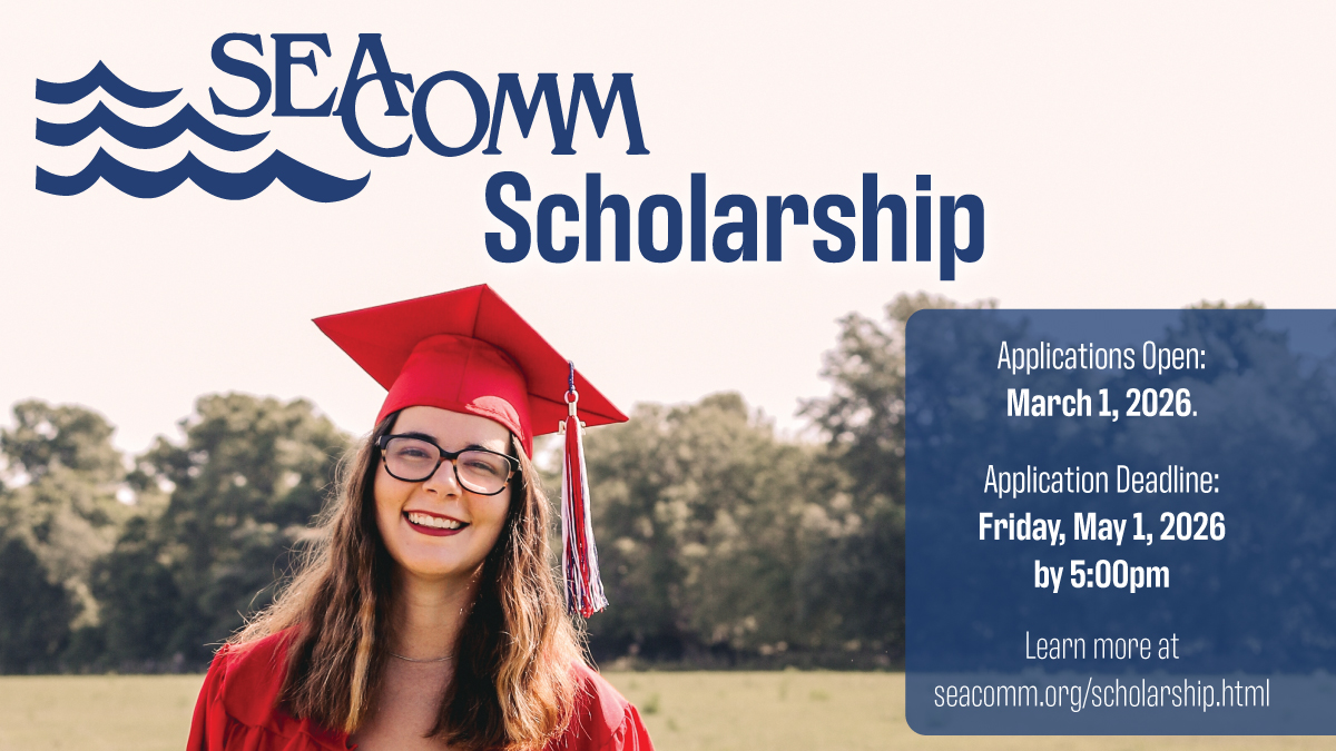 The SeaComm Scholarship is a $1,000 award given to 10 high school seniors who are graduating in the Spring and attending college. Eligible students will need to have their own account at SeaComm, or their parent or legal guardian will need to be a member. 

Applying is easy and