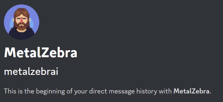 MetalZebra (aka Yisus) tweet media