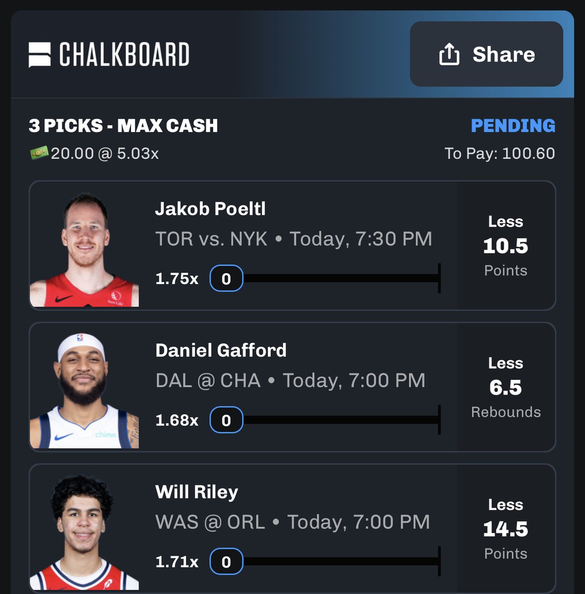 CallingOurShot's tweet photo. 3 Sneaky Fades Today. 👀🏀

Let's go back to back. ✅🔥

New User to Chalkboard? Sign Up with Code "COS" and you'll get a FREE Pick + a 100% Deposit Match up to $100. 

Take Advantage! ⬇️
https://t.co/PeR8mZF0yc https://t.co/h3ps6X1Hiu