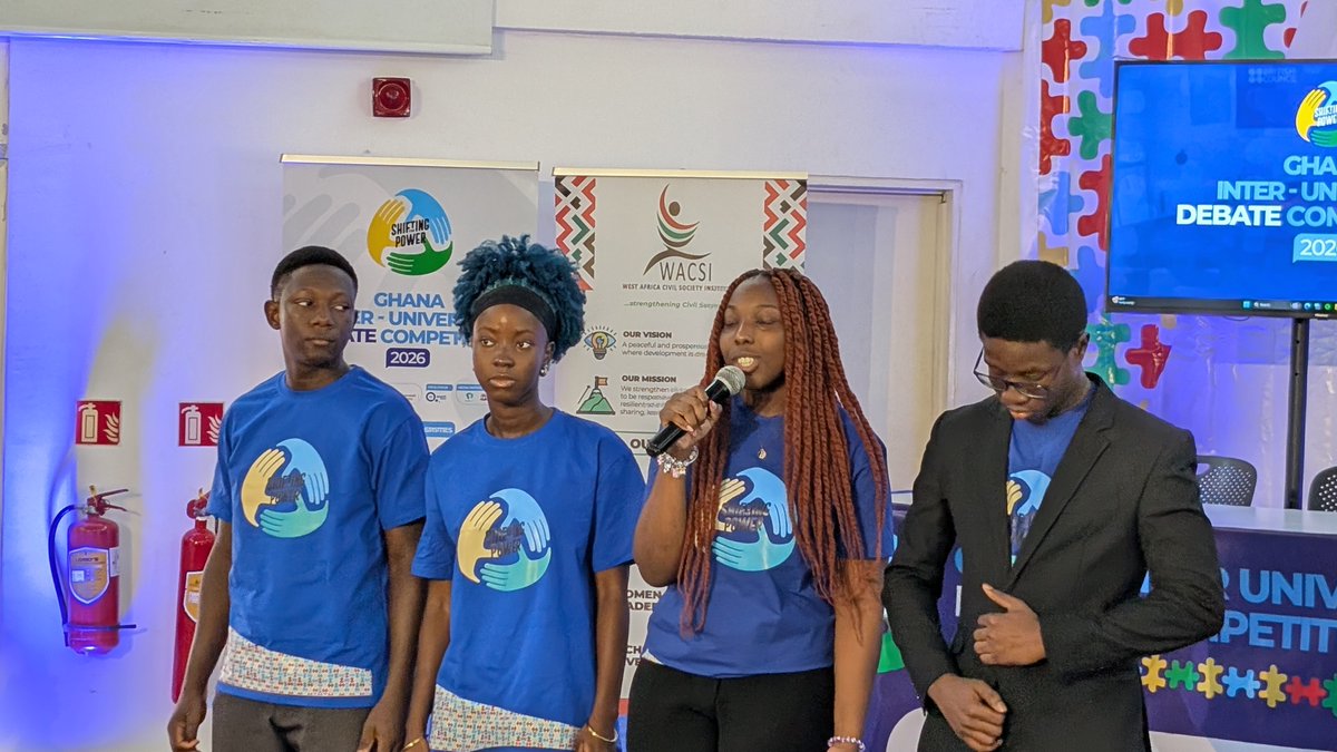 STARGhana's tweet photo. 🔥 THE REMATCH IS HERE.
After a tough preliminary loss, @KNUSTGH storms into the finals with one mission: redemption.
But @UnivofGh isn’t backing down. Momentum is on their side — and they want the crown.
#Accra vs #Kumasi.
Who takes it?
#ShiftThePower #UGvsKNUST #DebateFinals https://t.co/kpgXpn2kd5