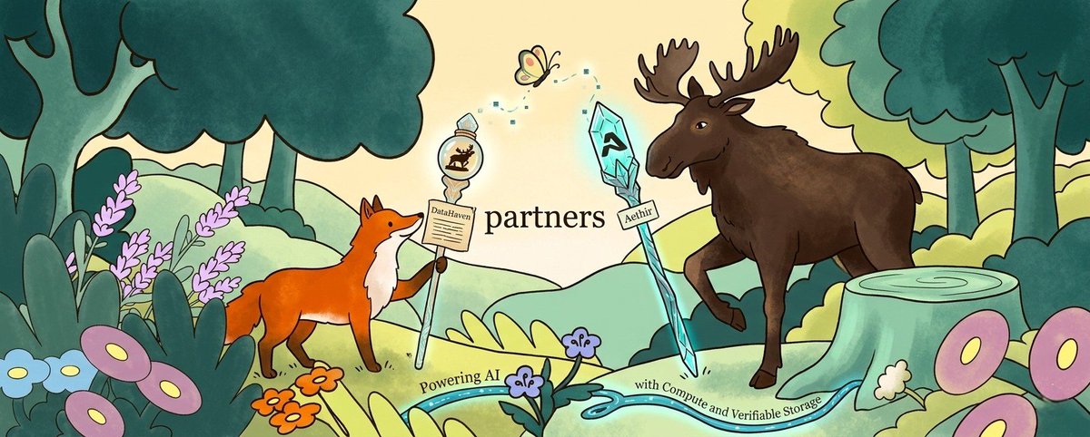 Hazelrajjput's tweet photo. Great to see @DataHaven_xyz teaming up with @aethircloud. This collaboration solves the biggest hurdle for AI by providing the massive compute power and trusted storage needed for next-gen applications. A perfect synergy!
#DataHaven #Aethir #DePIN #AI
#Web3 https://t.co/2wsbxciZL4