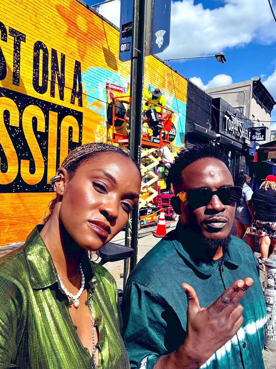 afro_nigeria's tweet image. MI Abaga and his Wife, Eniola Mafe! 😍❤️