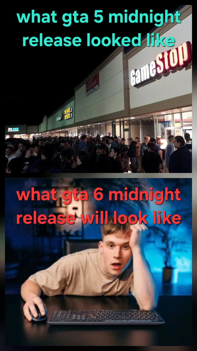 GTA6_Community's tweet photo. How times have changed

#gta #gta6 https://t.co/doRRce0kOy