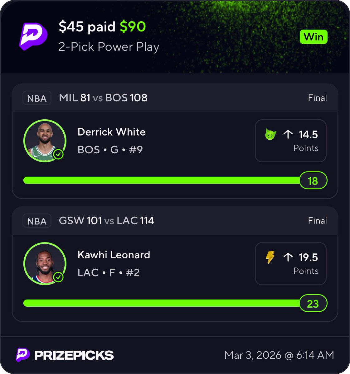 hiddenBets's tweet photo. Cash the discount

#nba #prizepicks #hiddenbets https://t.co/obTwC06cHn