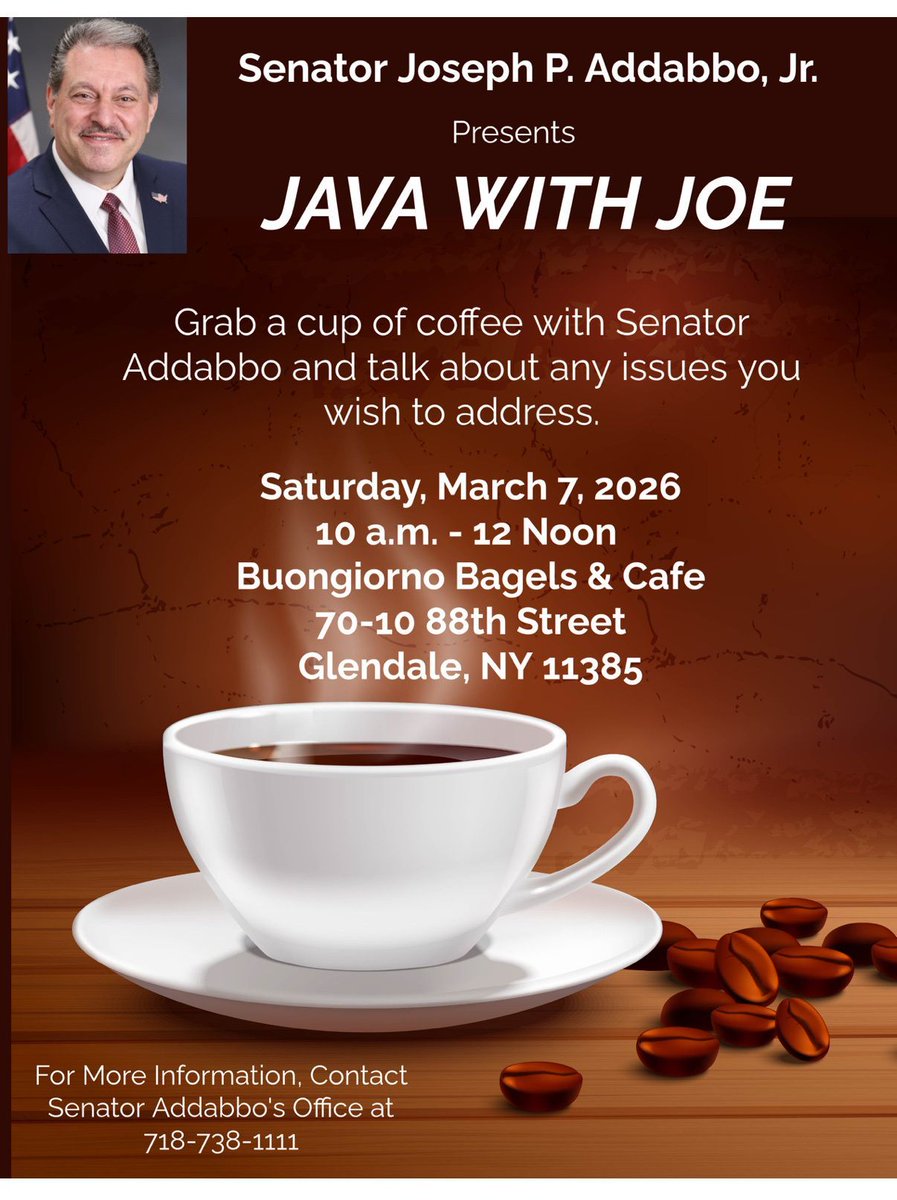 SenatorJoeAddabbo tweet media