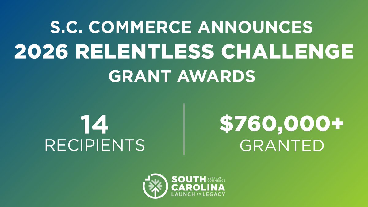 SC Dept. of Commerce tweet media