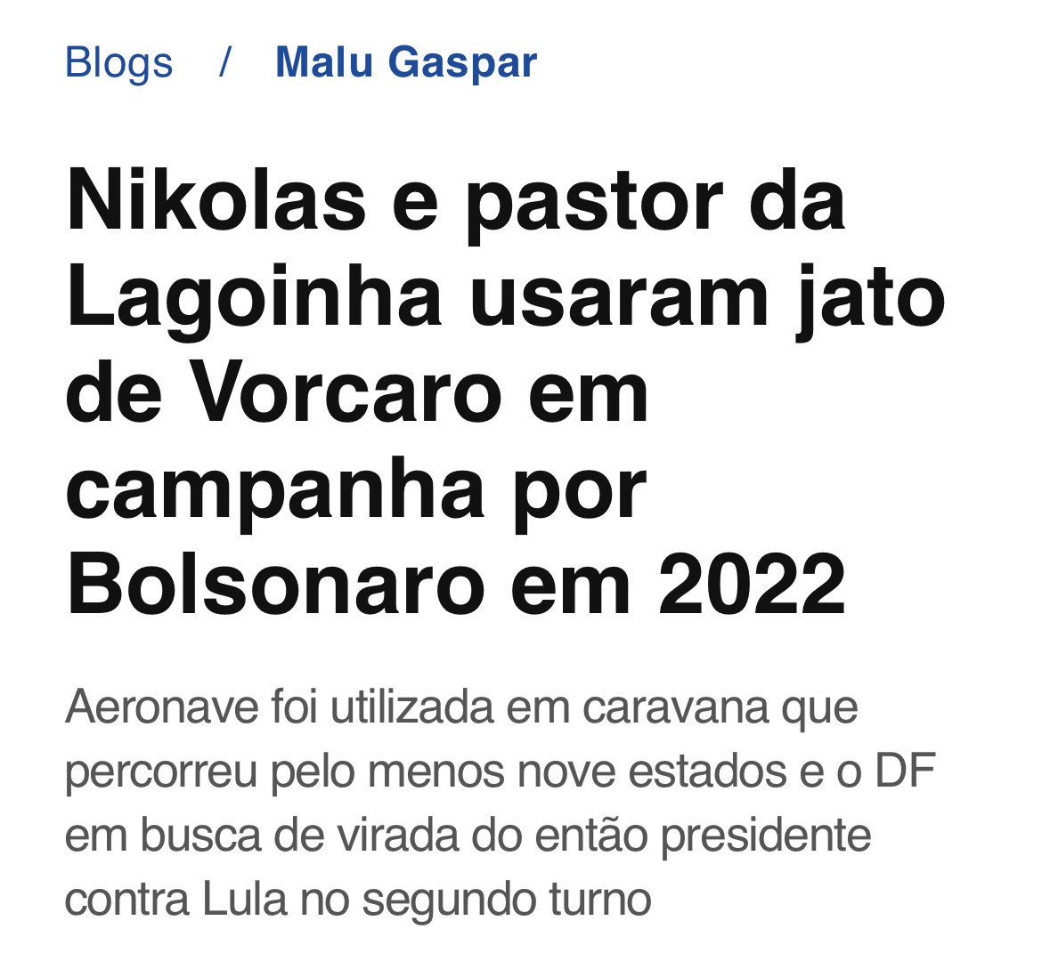 demori's tweet photo. Nikolas era contato de Vorcaro em seu celular (@ICLNoticias). Nikolas usou jatinho de Vorcaro pra campanha de 2022 (@OGlobo_Rio) https://t.co/4Ik6zhpuR3