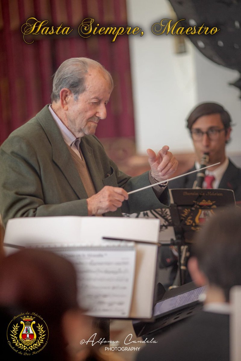 Recibimos la triste noticia del fallecimiento de D. Fulgencio Morón Ródenas. Nos deja un gran músico y una magnífica persona.
Pero su recuerdo y su legado perdurará por siempre. 
Nuestras condolencias a sus familiares en estos momentos de dolor. D.E.P.