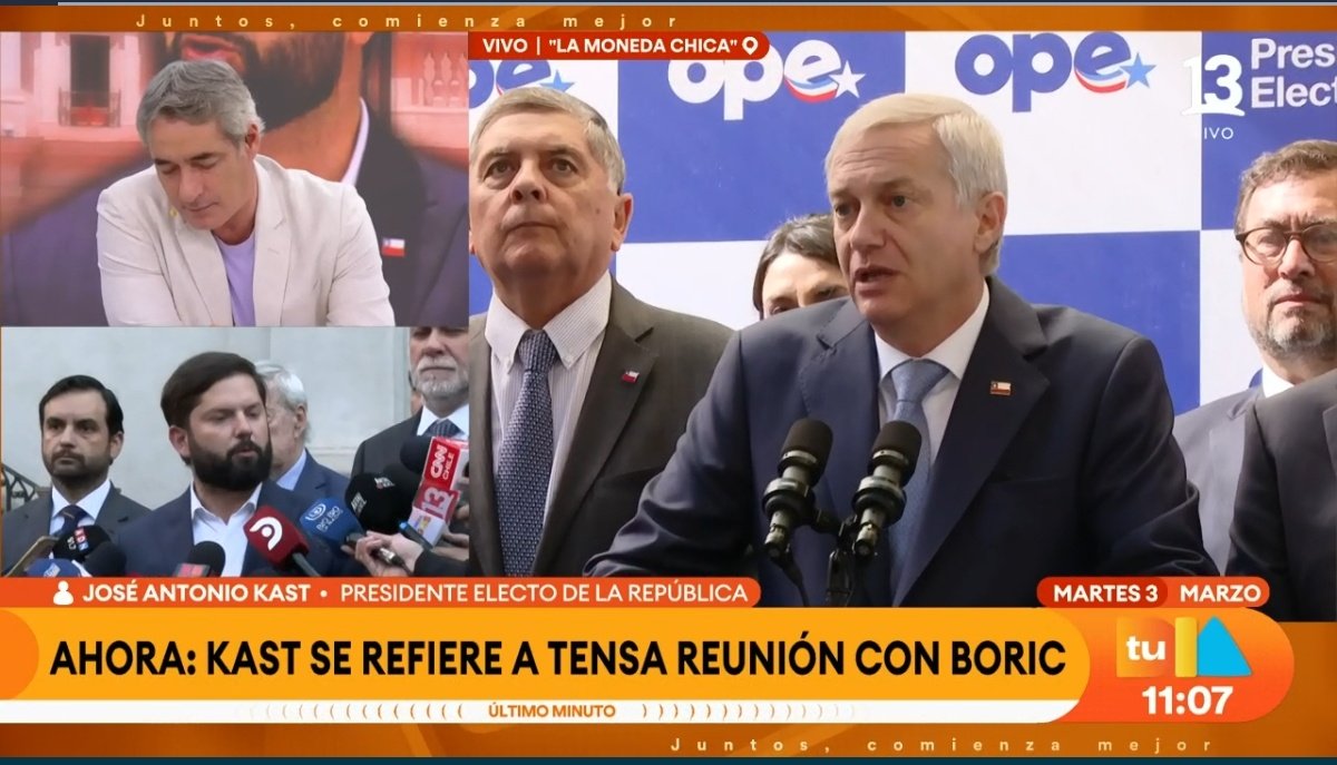 imagenesymas01's tweet photo. Y comenzó la mano dura qué Chile esperaba y necesitaba. Así se trabaja Gabriel Boric. Protocolo, organización y respeto a Chile. #CableChino #Amarres #TuDia13 #ContigoCHV #MuchoGustoMega #KastChileEstaContigo #BoricElErrorDeChile https://t.co/ZjPl3sagtd