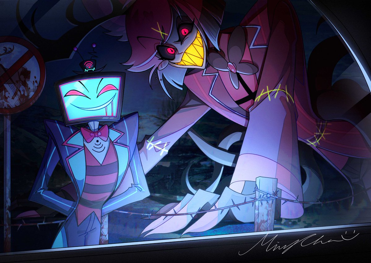 MingChaCha2's tweet image. Good evening. Dear~

#voxal #StaticRadio #RadioStatic #alastor #vox #HazbinHotel