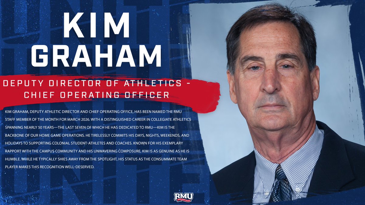 RMU Athletics tweet media