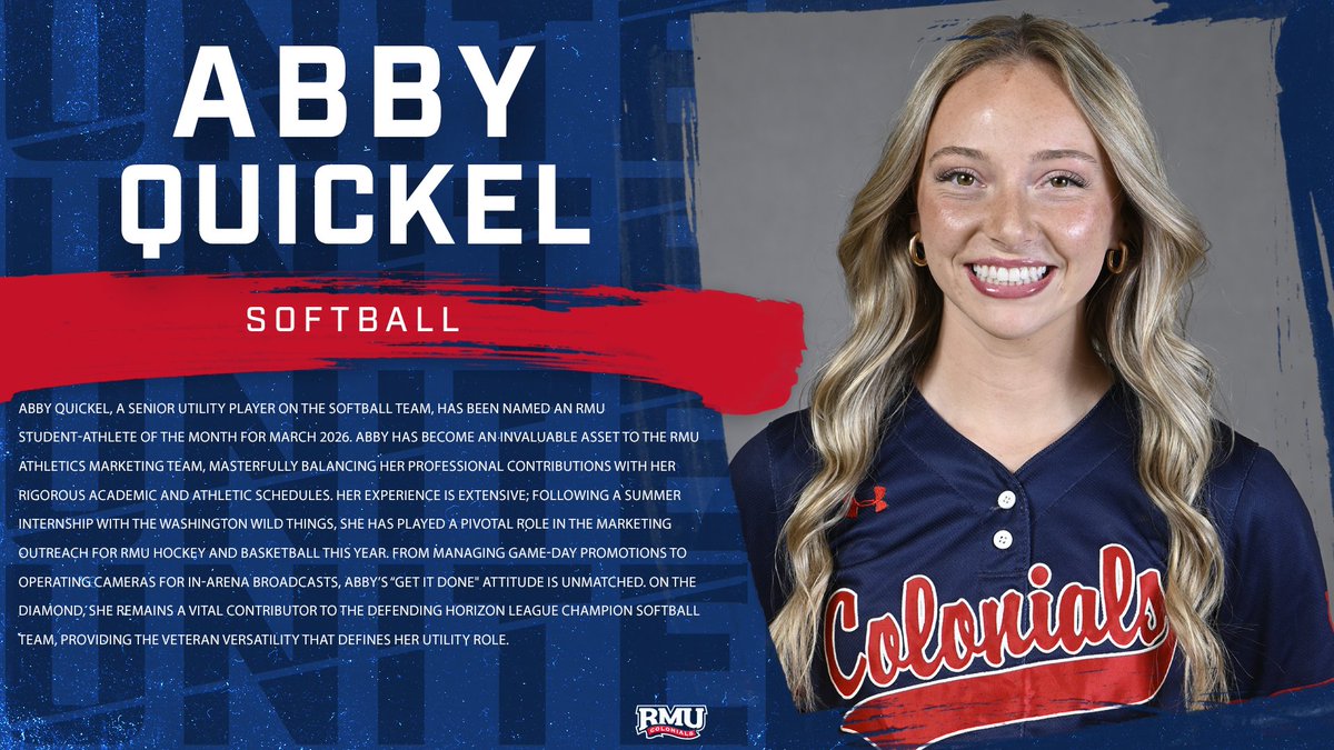 RMU Athletics tweet media