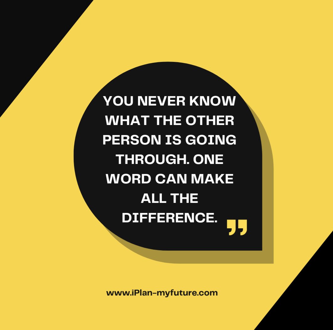 iPlan_MyFuture's tweet photo. Kindness matters because everyone carries hidden personal burdens.

#iplanmyfuture #hustle #bestquotesfromiplanmyfuture #successTRAIN #ThriveTogether #wednesdaymotivation #wednesdaythoughts #entrepreneur #defstar5 #mpgvip #makeyourownlane #makeithappen

https://t.co/PLEr89GlfO https://t.co/zT3IrA7d7D