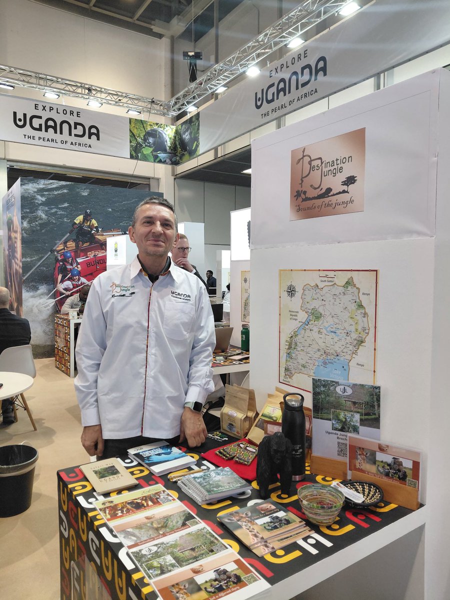 uganda_jungle's tweet photo. Day 1 at ITB Berlin 🇩🇪
Destination Jungle and Uganda Jungle Lodges are proudly representing Uganda at ITB Berlin, connecting with global partners and promoting sustainable.
Great interest in authentic Ugandan experiences the journey continues!
#ITBBerlin #DestinationJungle https://t.co/Jn6gQPAkgj