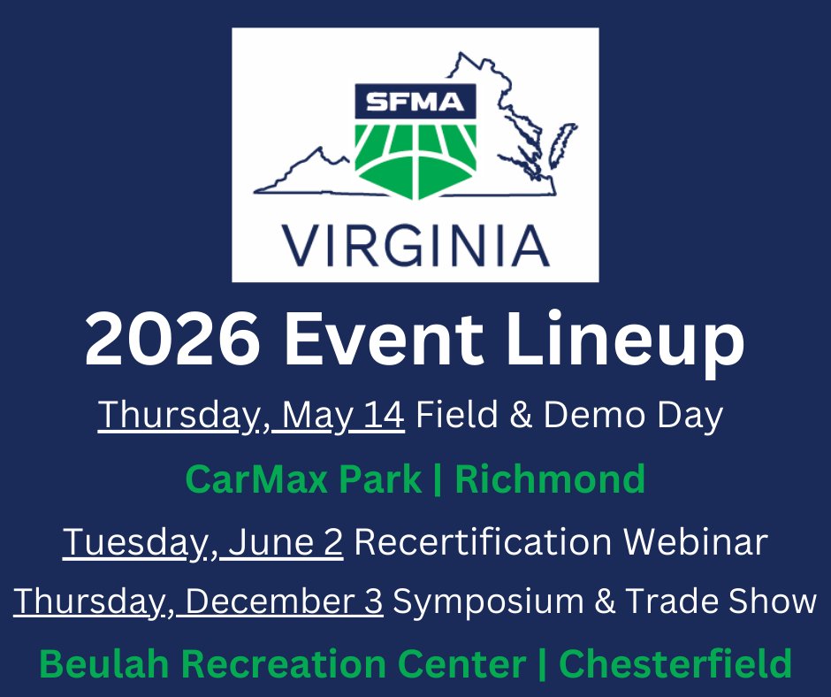 Virginia Sports Field Management Association tweet media
