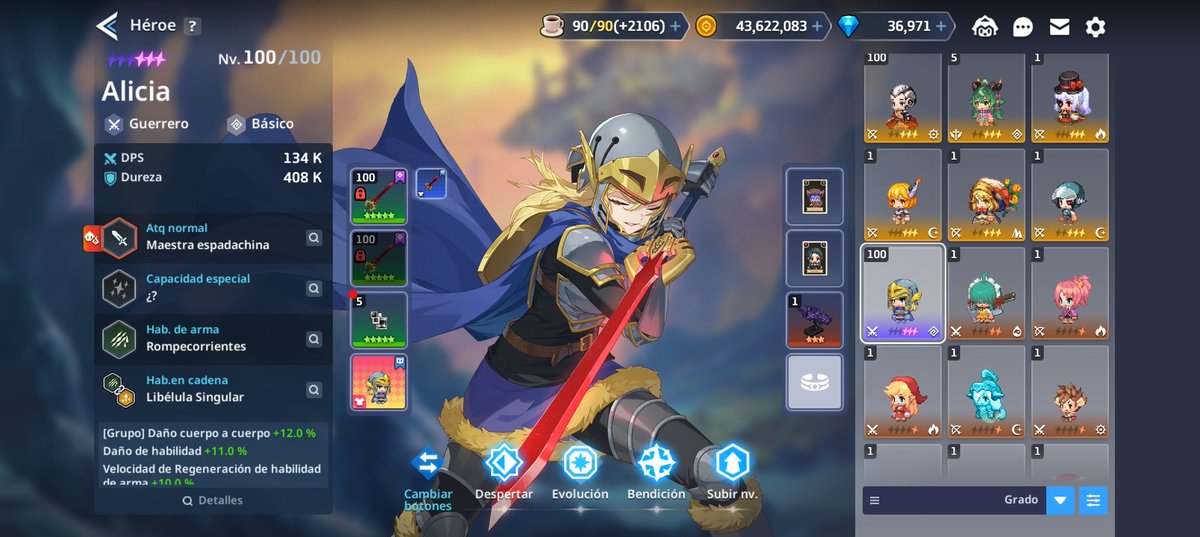 Finalmente tengo a Alicia y su atuendo especial 🗿❤️

#guardiantales