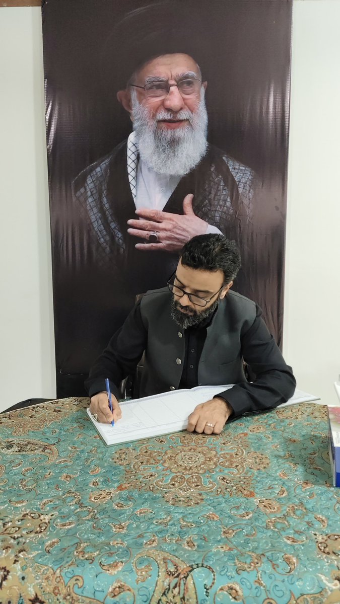 Office_ASRM's tweet photo. Today, MP @RuhullahMehdi met the representative of Hazrat Ayatollah Seyyed Ali Khamenei in Delhi to offer our heartfelt condolences on his martyrdom.

He led the Ummah's resistance against tyranny. The people of India, particularly people of Kashmir stand in complete solidarity with the people of Iran during their 40 days of mourning. The legacy of resistance does not die with the shaheed. It lives in every Muslim who refuses to bow.

The Ummah will never forget the 165 innocent girls of the Shajareh Tayyebeh school in Minab who were slaughtered while sitting at their desks on a Saturday morning:

Bombing a girls' school in broad daylight and then claiming to be "looking into it" is a war crime. It is the murder of children. Allah is witness to what they did.

"And never think that Allah is unaware of what the wrongdoers do." Quran

@Iran_in_India