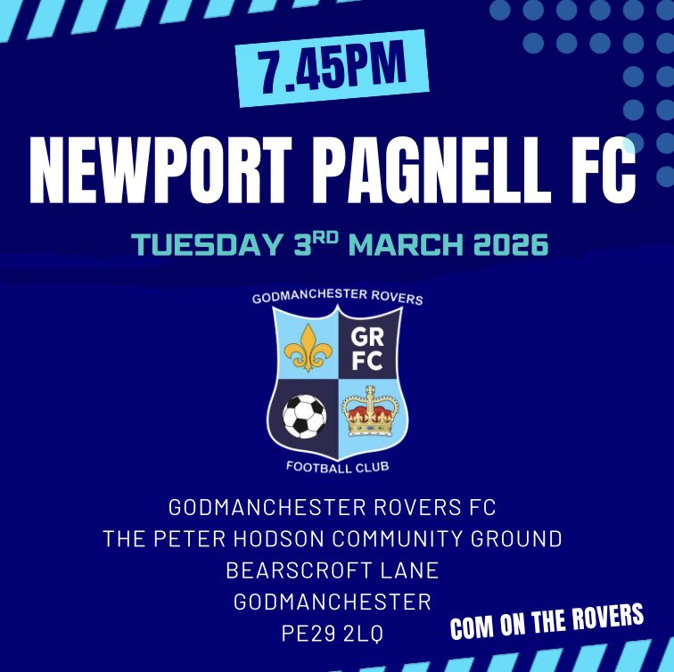 Godmanchester Rovers tweet media