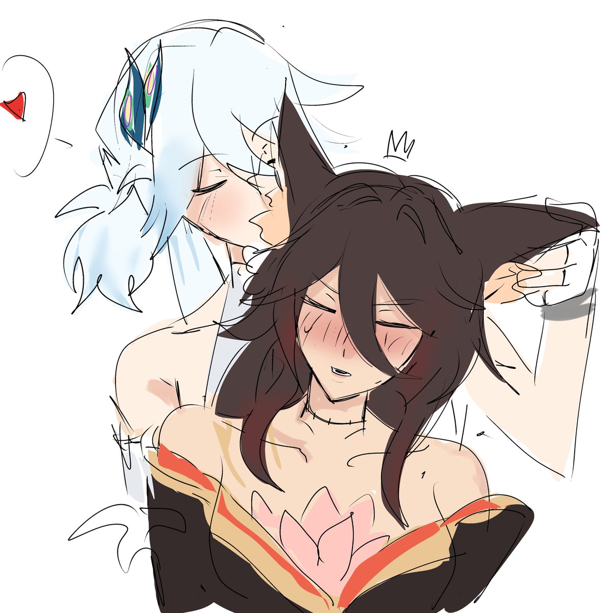 yao guang's sweaty armpits (kana) tweet media