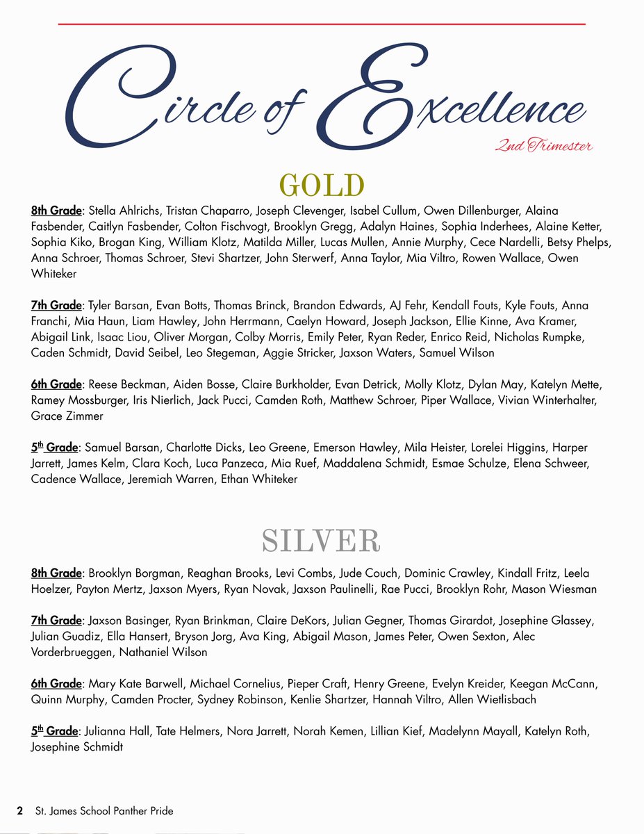 St. James School WO tweet media