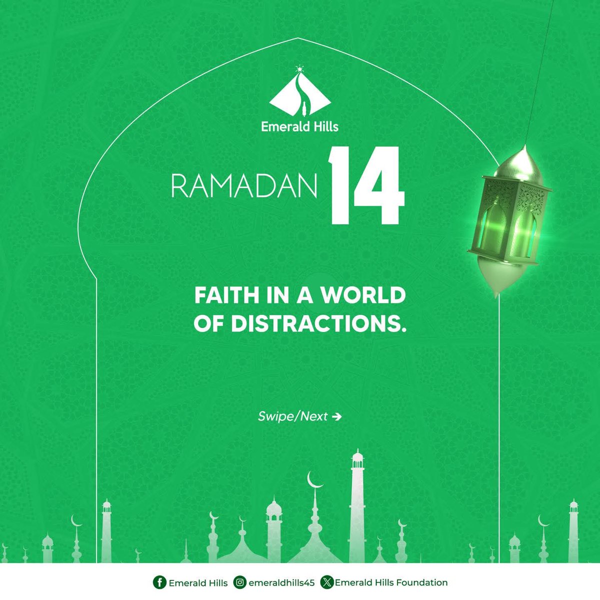EH_Foundatn's tweet photo. Strengthen your iman until chaos no longer affects your inner peace.

Pick an act of worship today and start being consistent with it. Show up every day, commit to it and grow through it, and watch your iman increase.

#EmeraldHills #Ramadan1447 #RamadanDay14 #Faith https://t.co/cjSq573MFw