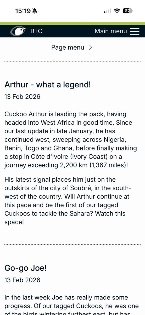harphat's tweet photo. @JLewisStempel Well, mine’s keeping up with his legendary mate Arthur, so will be hitting beautiful Bugey about March 20. #theraceison #nopressure #cuckoos https://t.co/oFaCL7yyYo