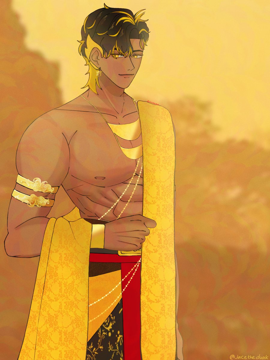 Gagah, gedhe, dhuwur, ngganteng, duite akeh. 
#PoutraitSagara