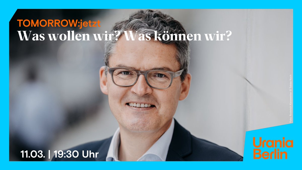 UraniaBerlin's tweet image. Deutschland steht vor einem Wendepunkt: Werden wir zum handlungsfähigen Akteur - oder zum Spielball fremder Mächte?
Darüber diskutieren am 11.03. bei uns @ #UraniaBerlin @RKiesewetter, @Ce_Moll (@epc_eu) &amp;amp; @MariamLau1 (@zeitonline).

Tickets hier:
🎟️ uraniaberlin.reservix.de/p/reservix/eve…