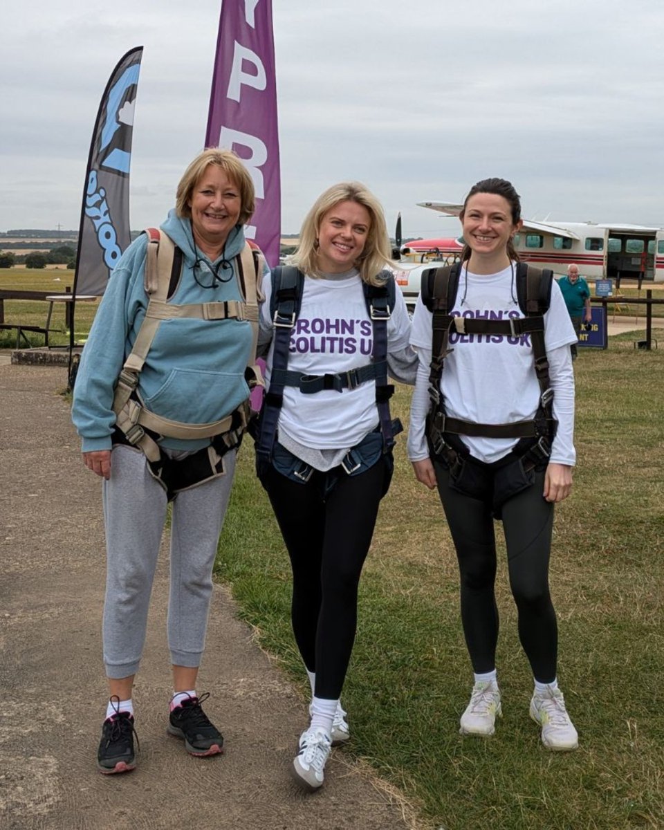 CrohnsColitisUK's tweet image. Turn adrenaline into action!🪂

The Crohn’s &amp;amp; Colitis UK Skydive Day is back! Register today and fall for a future without Crohn’s and Colitis this August.

For more info and registration, head to: ow.ly/pcbP50YorMZ

#Crohns #Colitis #InflammatoryBowelDisease #Skydive