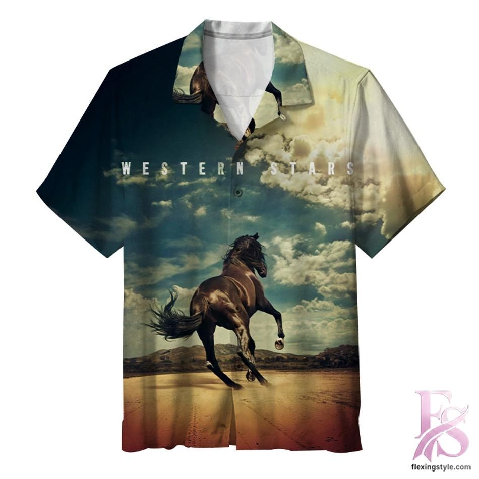 FlexingStyle's tweet image. Bruce Springsteen Western Stars Hawaiian Shirt
Bruce Springsteen's **Western Stars Hawaiian Shirt** blends rock vibes with tropical flair, perfect for fans. #IconicStyle #FanFashion
👉cutt.ly/YtE7VOm2