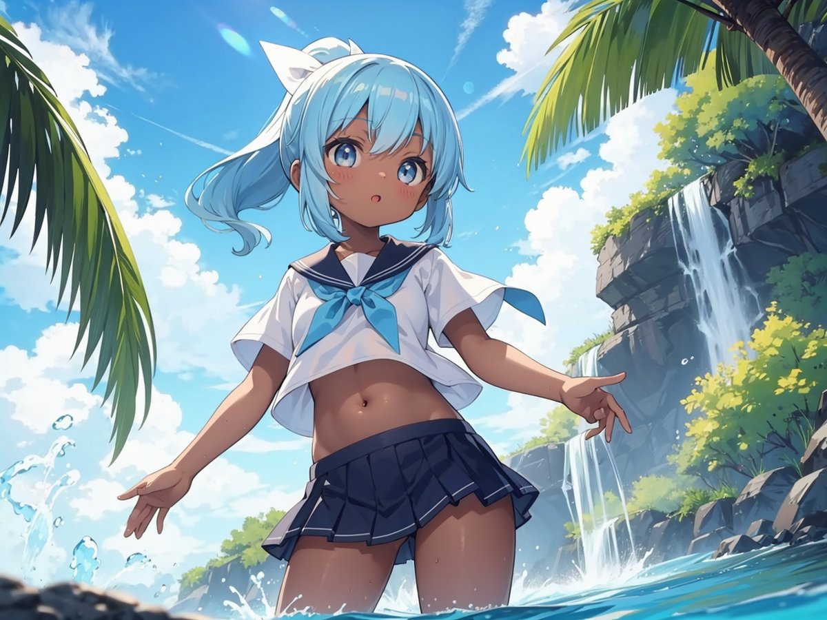 sorairokb's tweet photo. 無人島漂流動画&amp;イラスト集ですが、FANZAの新しい枚数制限(イラスト+動画で500ファイル)に引っかかったので、画像のほうを10削除して490枚で��申請中です。
Dlsiteとboothは公開済みです https://t.co/ADsPqTDIJc