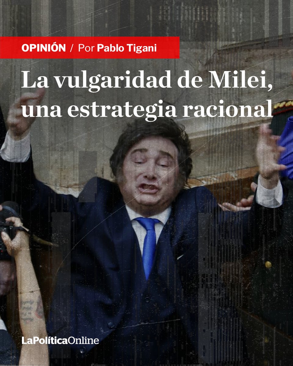 🔴 Opinión por <a href="/PabloTigani/">Pablo Tigani</a> | La violencia y vulgaridad en el lenguaje político opera como un dispositivo que desactiva el pensamiento crítico. lapoliticaonline.info/4u4BeRp