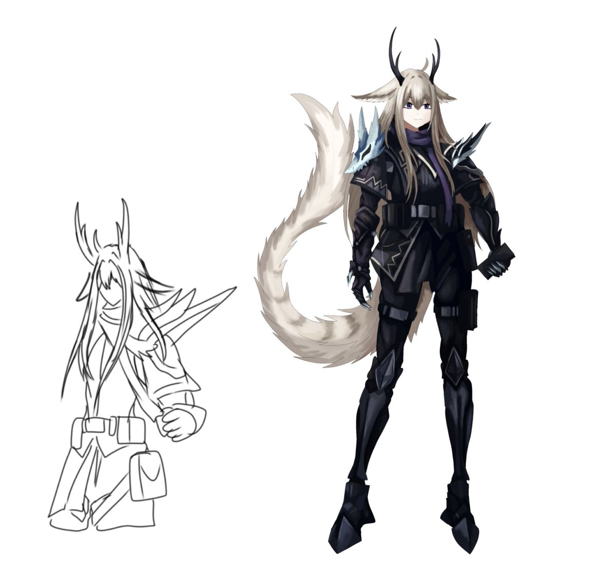 Azumitypezurai's tweet photo. @Eddenderf Phoerenus (still in wip) https://t.co/8xc5OiJykl