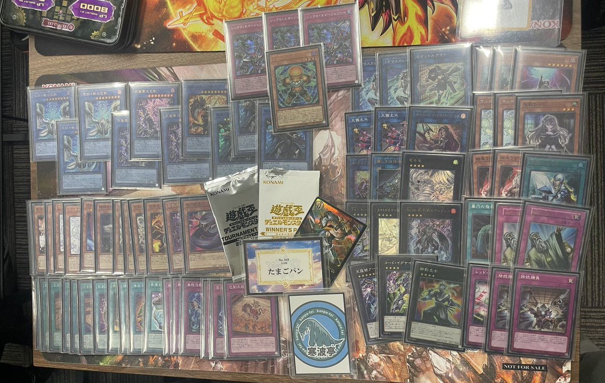 ㅤ ◤#からふだ◢ ㅤ ⚔ 優勝 たまごパン 【巳剣】 ⚔ ⚔ 3/3 カード