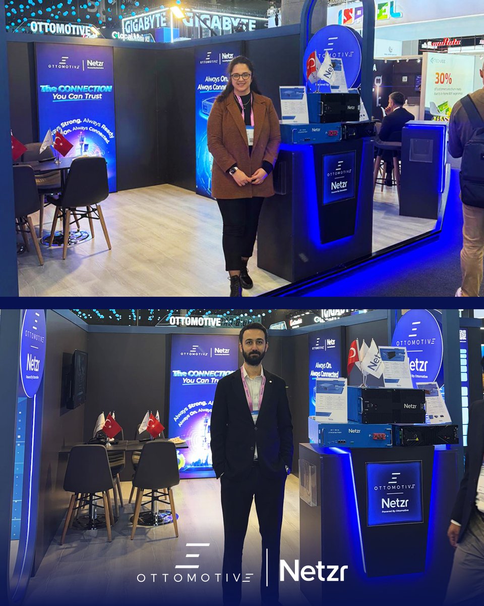 netzrtechnology's tweet photo. MWC Barcelona 2026 has officially started!

We’re excited to welcome you at Fira Gran Via, Barcelona — Booth 5F61. Here are some highlights from the first day:

2–5 March 2026

Booth:#5F61 https://t.co/y3gsmFeRfp