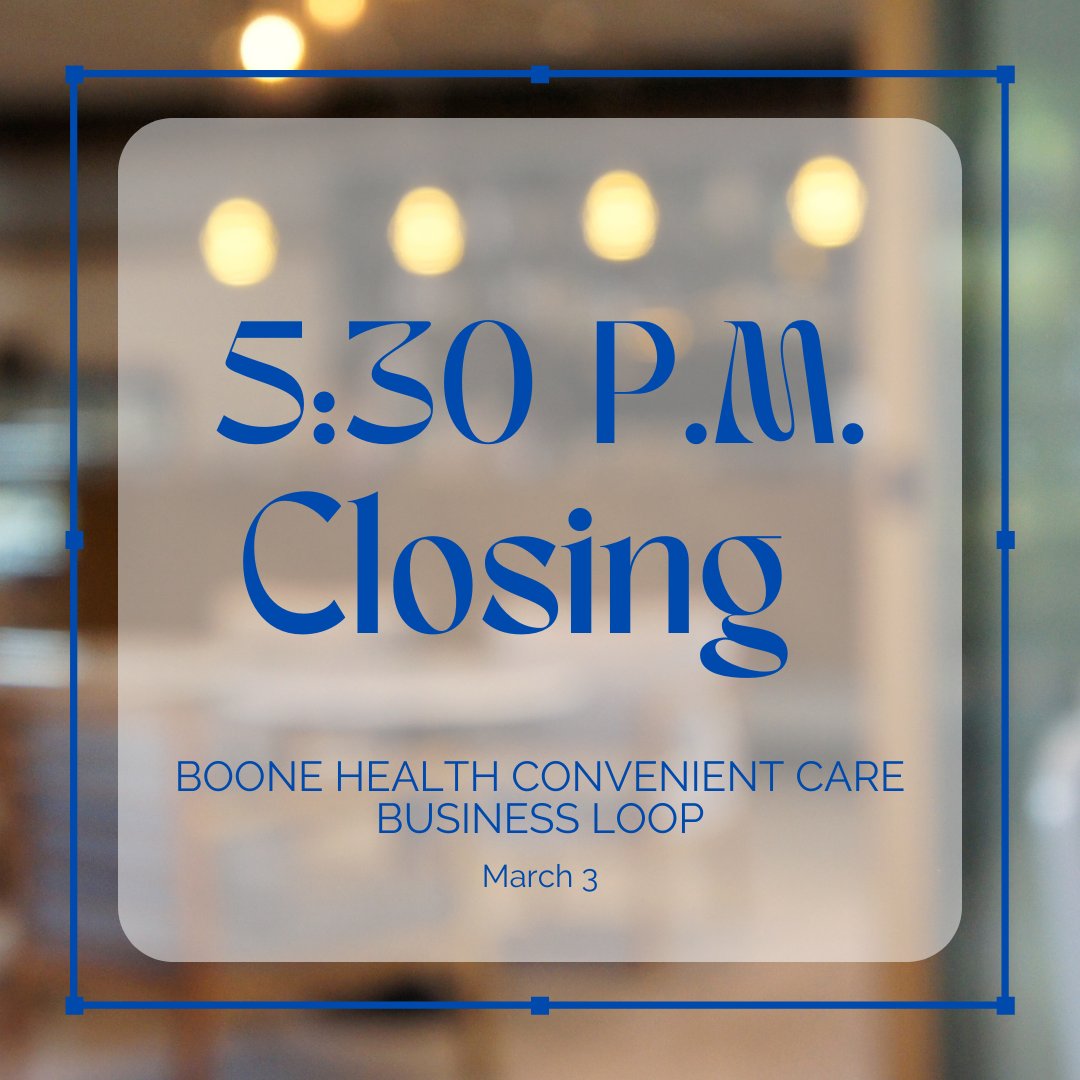 Boone Health tweet media