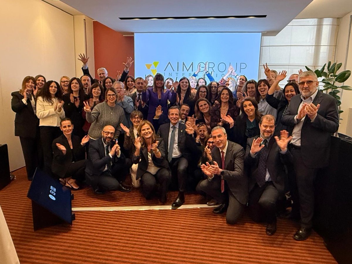 AIM Group Int tweet media