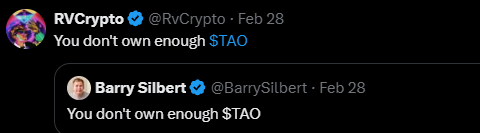 You don't own enough $TAO